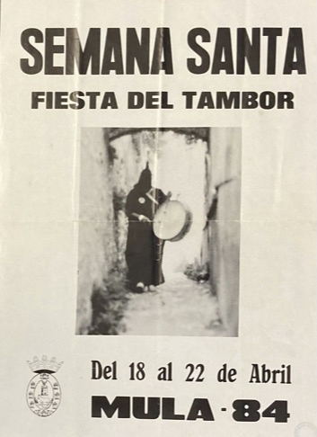 Cartel La Noche de los Tambores /1984