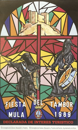 poster "La Noche de los Tambores" (Die Nacht der Trommeln) /1989
