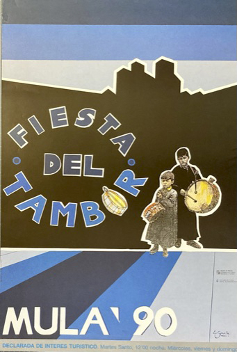 poster "La Noche de los Tambores" (Die Nacht der Trommeln) /1990