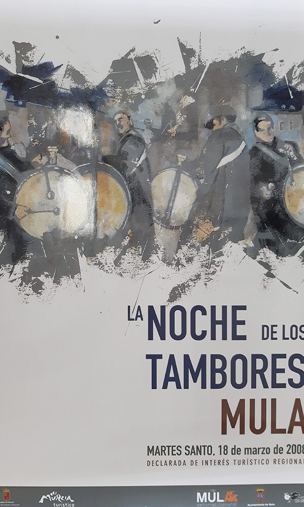 poster "La Noche de los Tambores" (Die Nacht der Trommeln) /2008