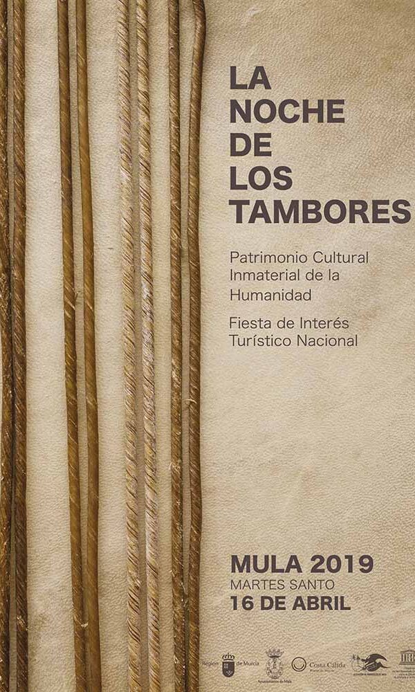 poster "La Noche de los Tambores" (Die Nacht der Trommeln) /2019