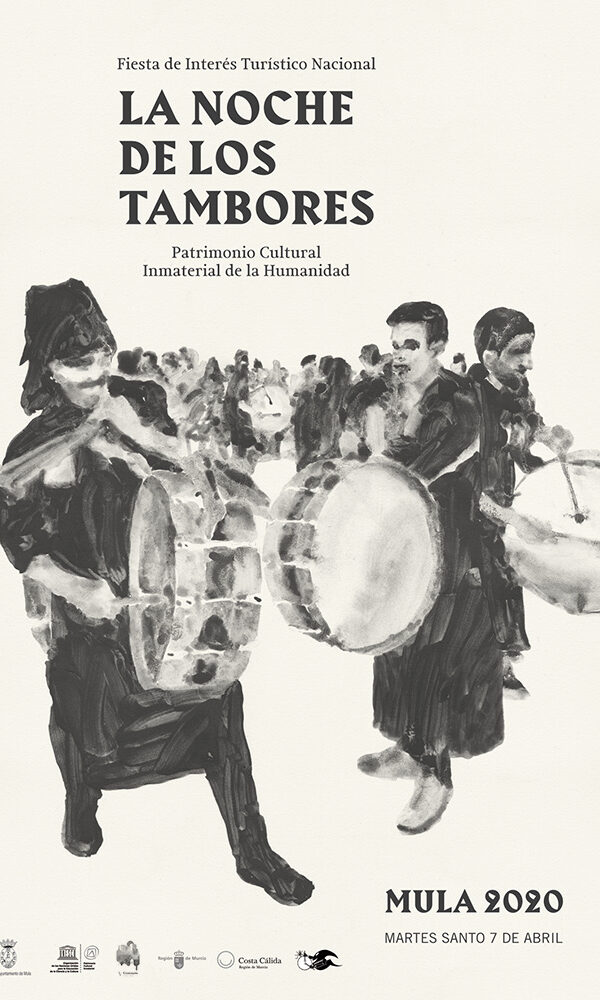 poster "La Noche de los Tambores" (Die Nacht der Trommeln) /2020