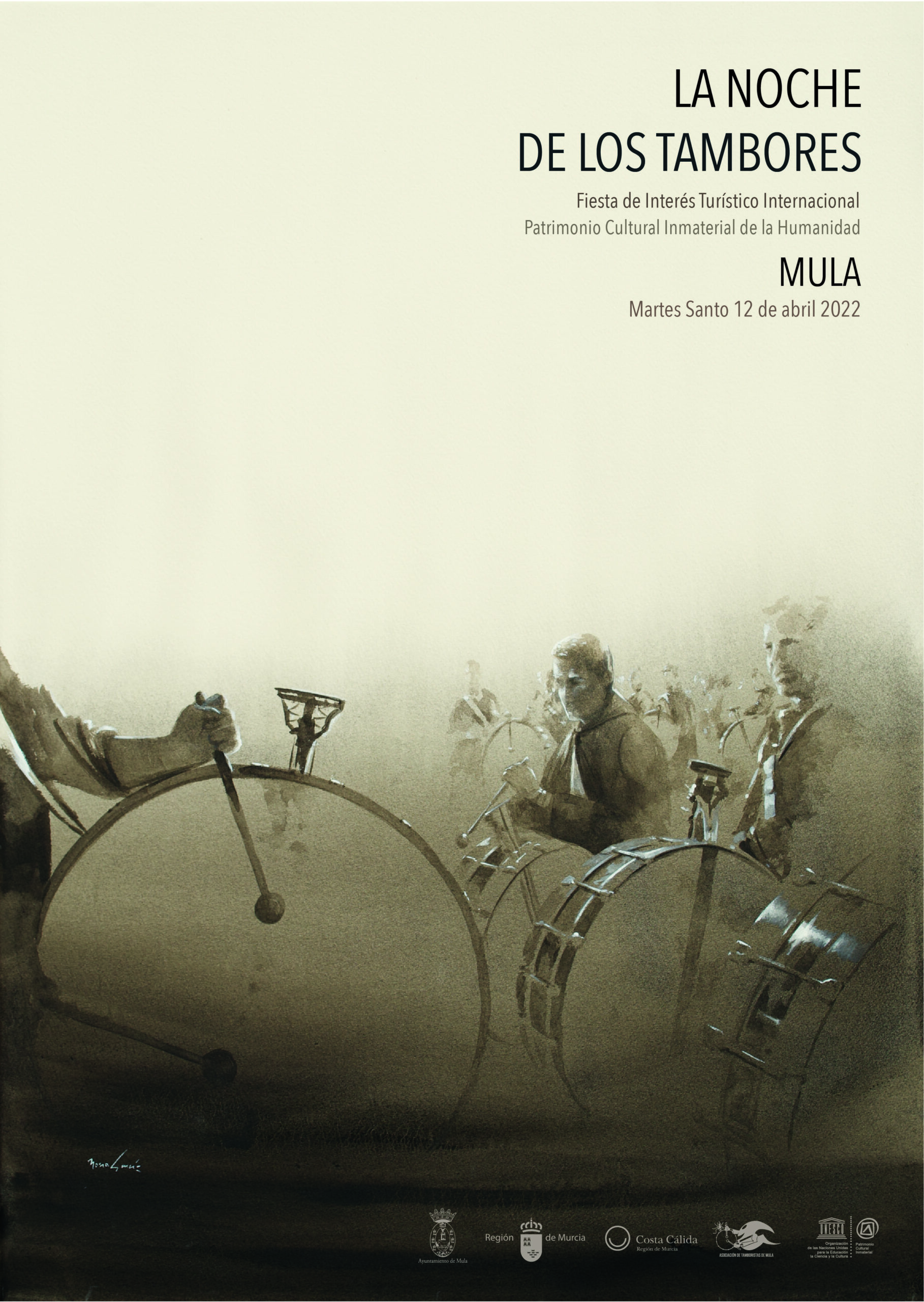 Semana Santa de Mula - La noche de los tambores - La Opinión de Murcia